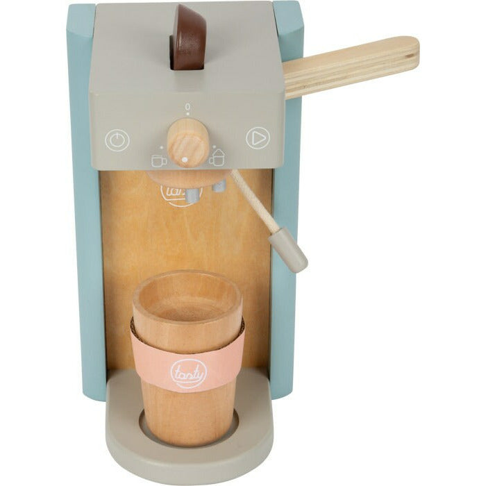 Kinderspielzeug Kaffeemaschinen-Set Holzspielzeug Kapsel Kaffeemaschine Kinder Kaffeetassen