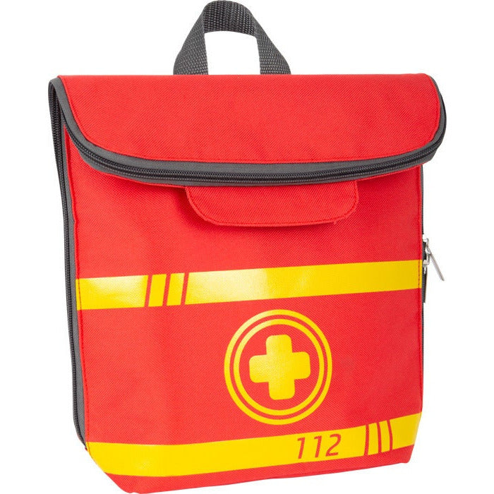 Personalisierter Notarztrucksack Kinderspielzeug Arztkoffer Arztspielzeug Holzspiel Kinder ab 3 Jahren