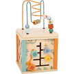 Legler Motorik Würfel Holz Personalisierbarer XL Stabiler Motorikwürfel aus Holz mit fünf bespielbaren Flächen ab 12 Monaten Holzspielzeug Kinderspielzeug